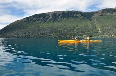 Kayak lago Mascardi